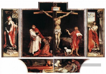 renaissance Tableau Peinture - Retable d’Isenheim première vue Renaissance Matthias Grunewald